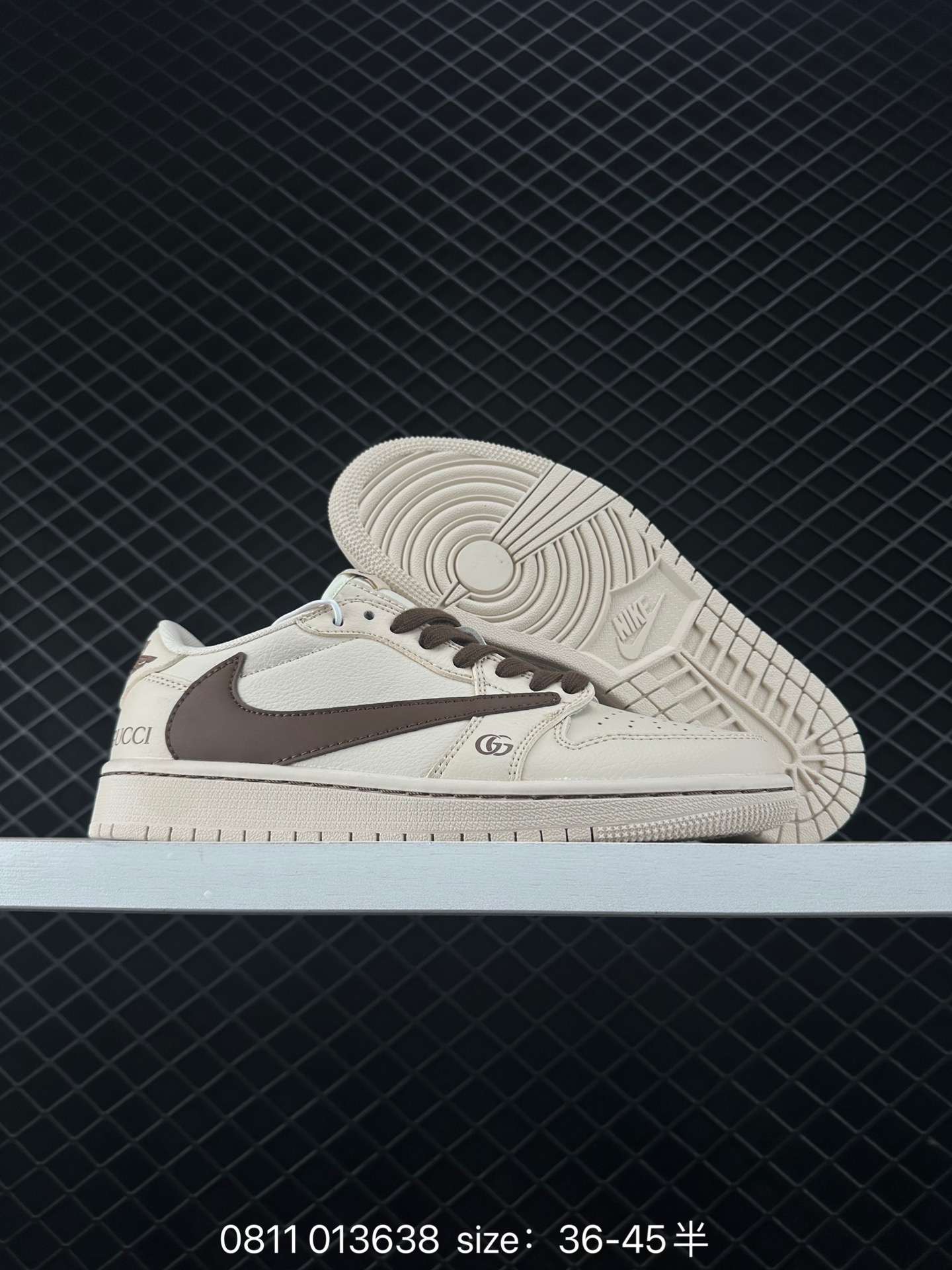 Travis Scott x Air Jordan 1 ” Reverse Mocha “